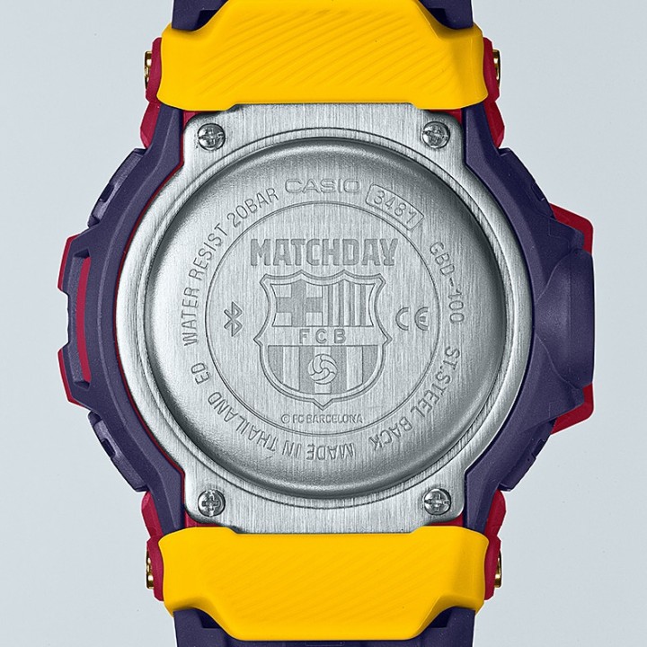 Casio G Shock G Squad Fc Barcelona Matchday Collaboration Model Gbd