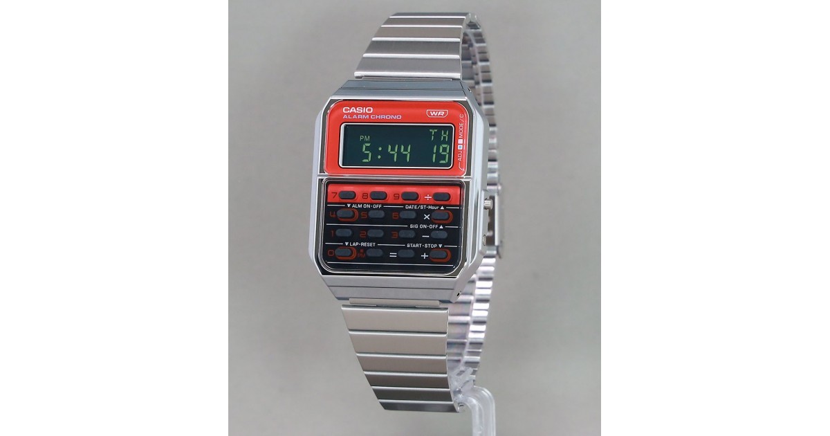 Casio Classic Digital Heritage Colors CA-500WE-4BJF | Sakurawatches.com