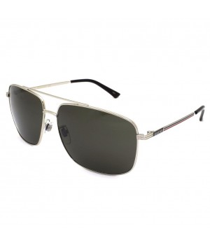 Gucci Sunglasses Man Silver GG0836SK-001