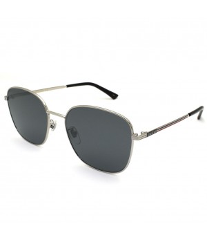 Gucci Sunglasses Man Silver GG0837SK-001