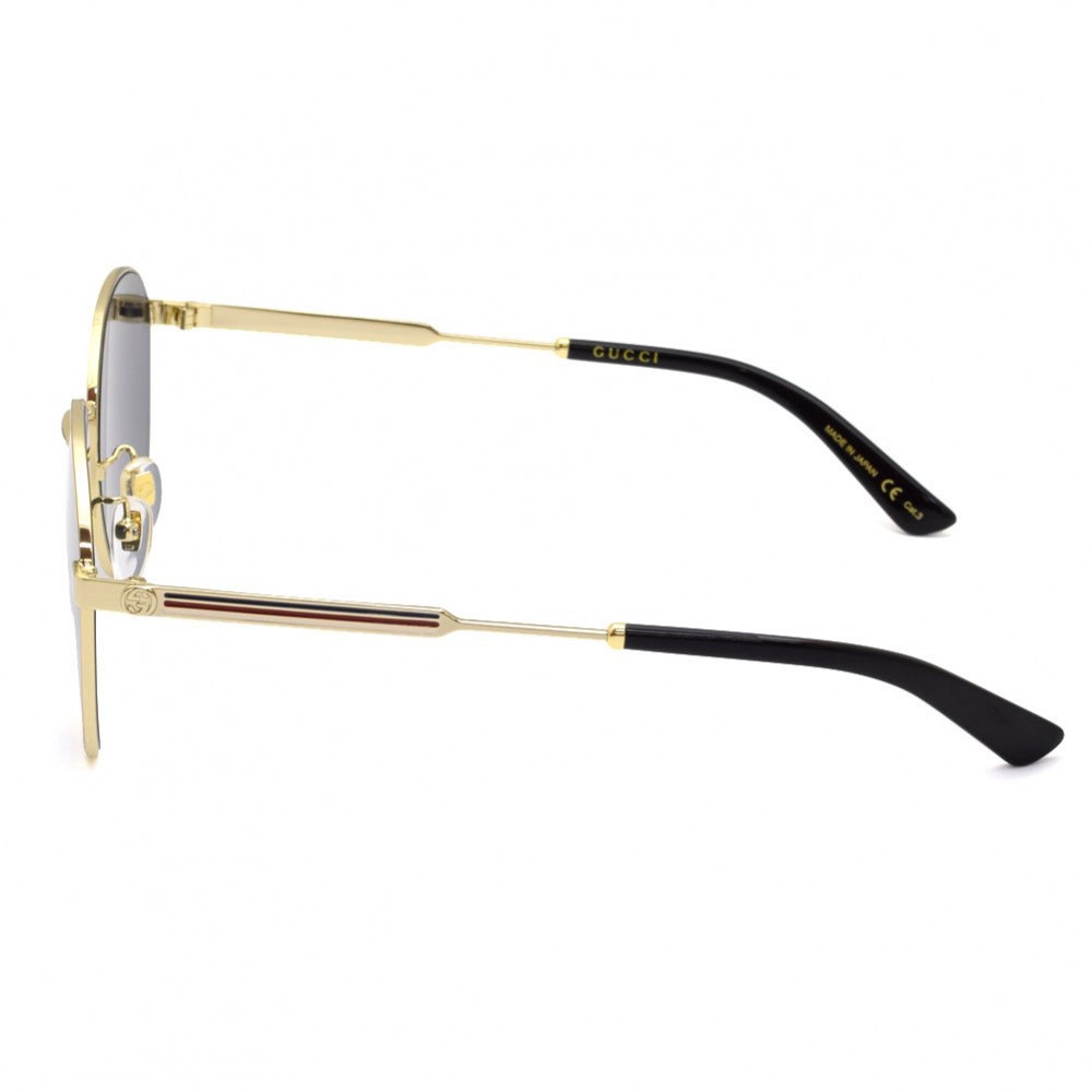 Gucci Sunglasses Woman Gold GG0853SK-002 | Sakurawatches.com