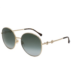 Gucci Sunglasses Woman Gold GG0881SA-001