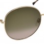 Gucci Sunglasses Woman Gold GG0881SA-002