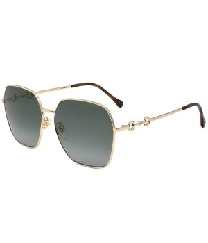 Gucci Sunglasses Woman Gold GG0882SA-001