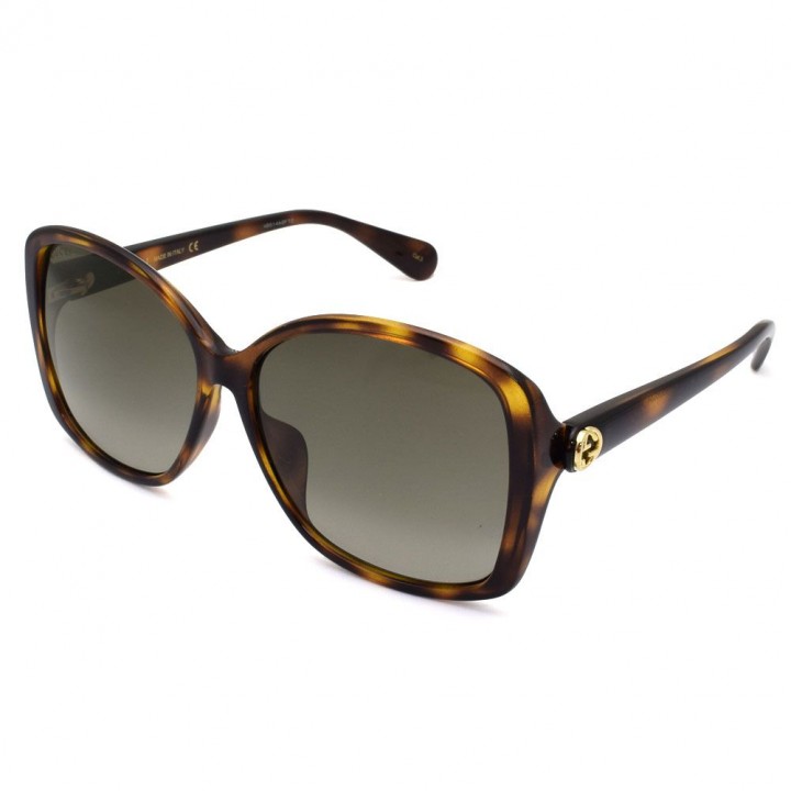 Gucci Sunglasses Woman Havana GG0950SA-002