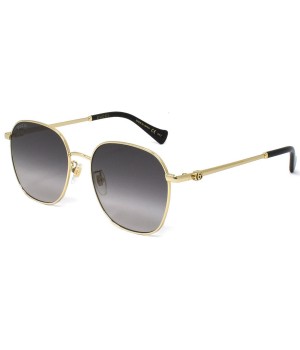 Gucci Sunglasses Woman Gold GG1142SA-001