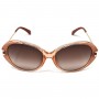 Longchamp Sunglasses Woman Peach Brick LO610SA-749