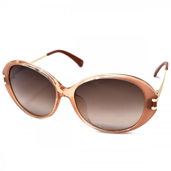 Longchamp Sunglasses Woman Peach Brick LO610SA-749