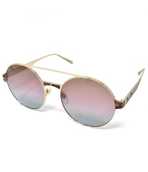 MCM Sunglasses Unisex Gold MCM124S-728