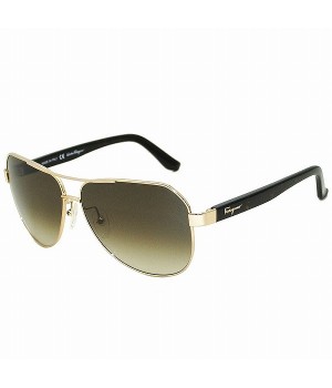 Salvatore Ferragamo Sunglasses Unisex Gold SF138SA-717