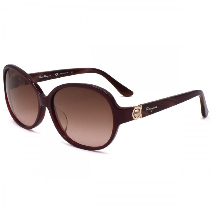 Salvatore Ferragamo Sunglasses Woman Pearl Bordeaux SF713SA-605