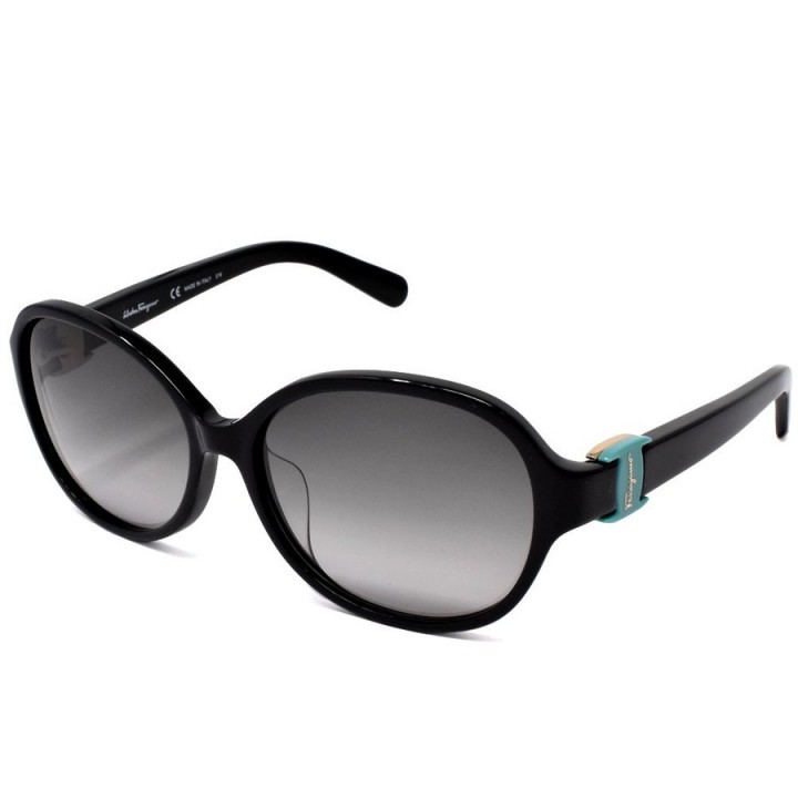 Salvatore Ferragamo Sunglasses Woman Black Green SF841SA-001