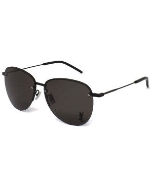 Saint Laurent Sunglasses Unisex Black SL328KM-001