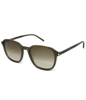 Saint Laurent Sunglasses Unisex Green SL385-004