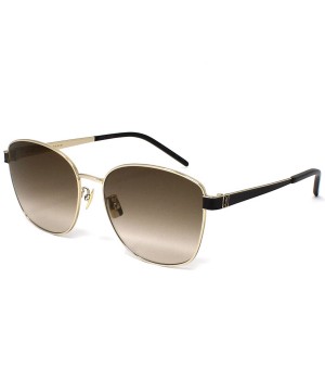 Saint Laurent Sunglasses Unisex Gold SLM67K-003