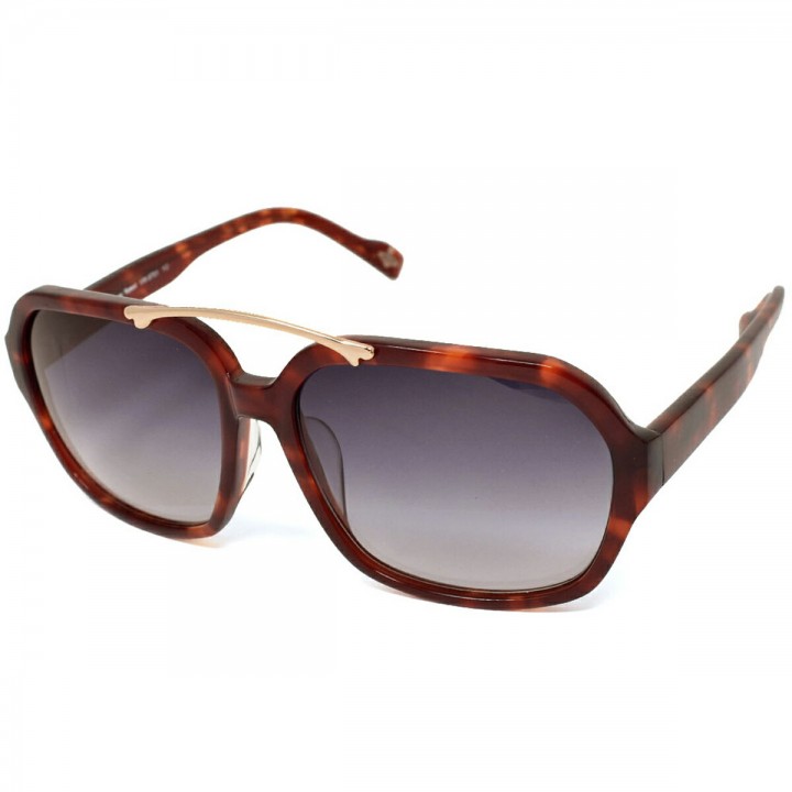 Vivienne Westwood Sunglasses Woman Brown Marble VW-9701-YD