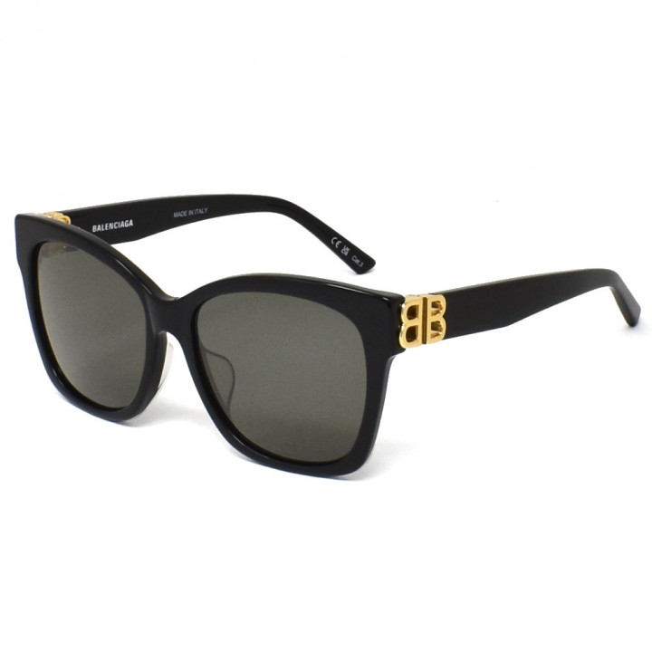 Balenciaga Sunglasses Woman Black BB0102SA-001