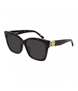 Balenciaga Sunglasses Woman Havana BB0102SA-002