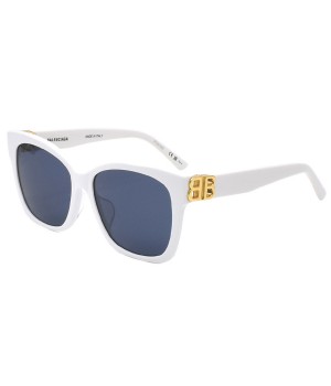 Balenciaga Sunglasses Woman White BB0102SA-004