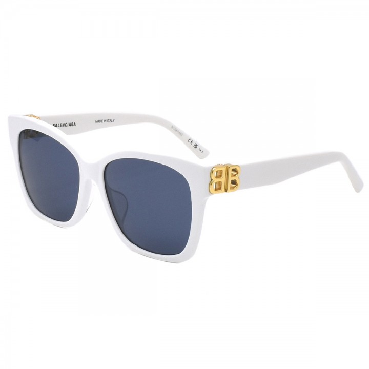 Balenciaga Sunglasses Woman White BB0102SA-004