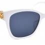 Balenciaga Sunglasses Woman White BB0102SA-004