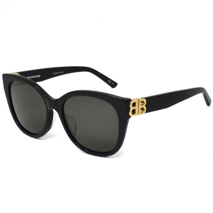 Balenciaga Sunglasses Woman Black BB0103SA-001