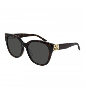 Balenciaga Sunglasses Woman Havana BB0103SA-002