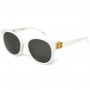 Balenciaga Sunglasses Woman White BB0134SA-005