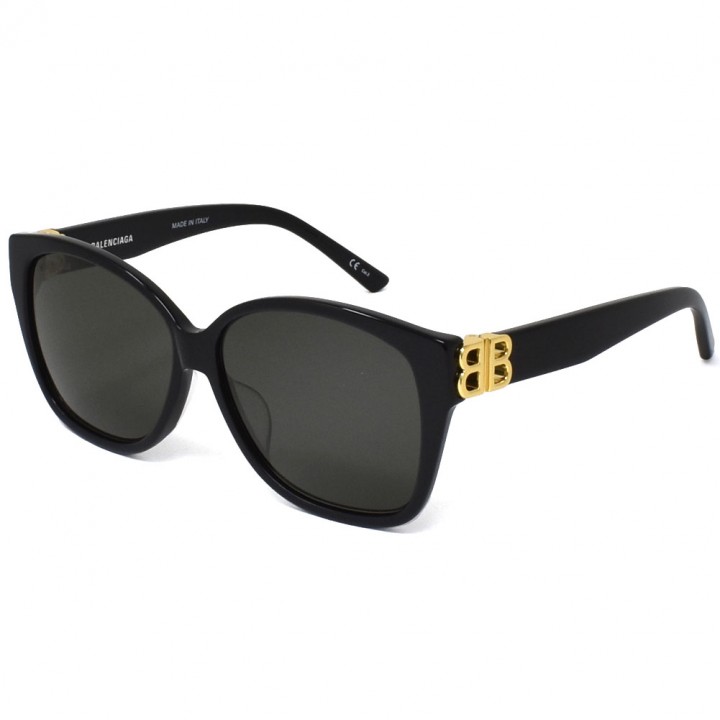 Balenciaga Sunglasses Woman Black BB0135SA-001