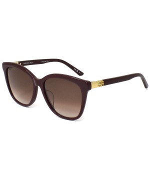 Balenciaga Sunglasses Woman Burgundy BB0183SA-004