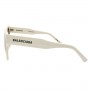 Balenciaga Sunglasses Unisex Ivory BB0215SA-003