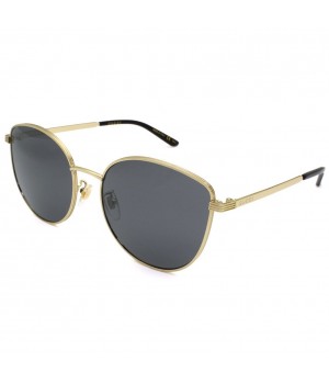 Gucci Sunglasses Woman Gold GG0807SA-001