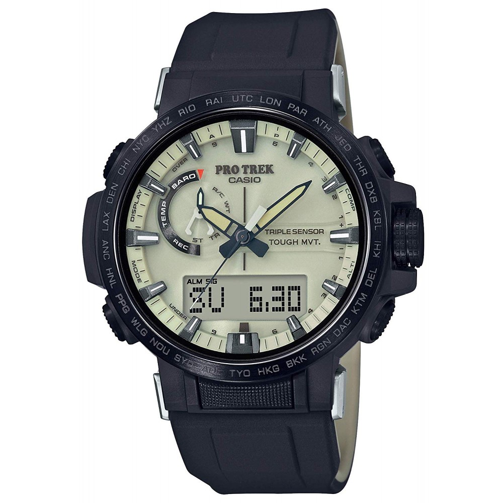 Casio Pro Trek Prw 60yge 1ajr Sakurawatches Com