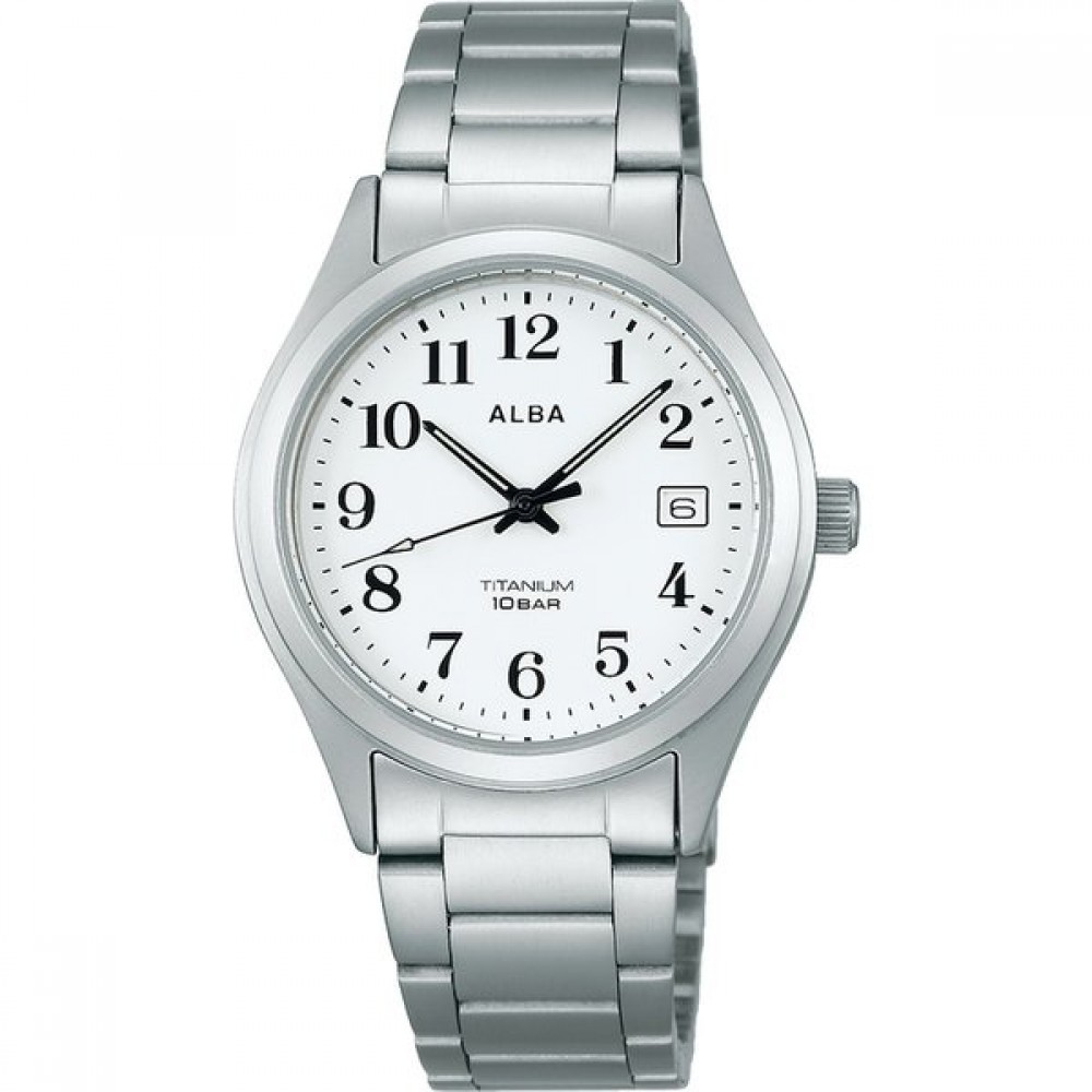 Alba watch clearance silver