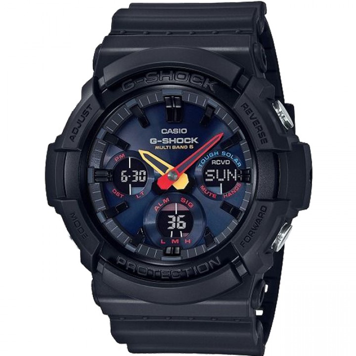 Casio G-Shock Black × Multi Color Accent Neo Tokyo GAW-100BMC-1AJF ...