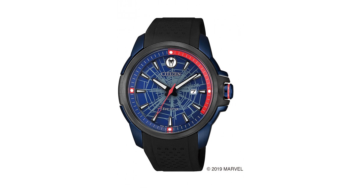 Citizen Collection Spider-Man Marvel Special Model AW1156-01W |  Sakurawatches.com