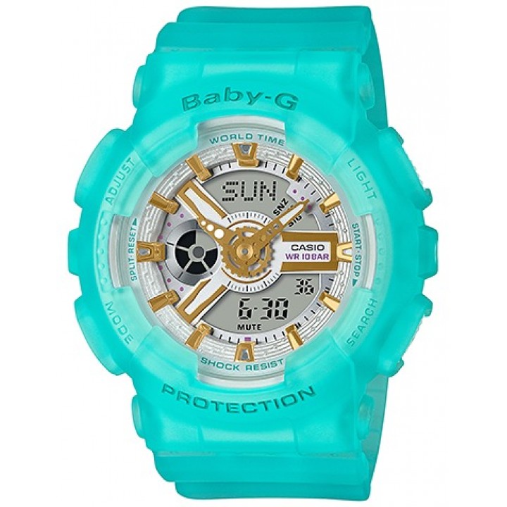 Casio Baby-G Sea Glass Colors BA-110SC-2AJF | Sakurawatches.com