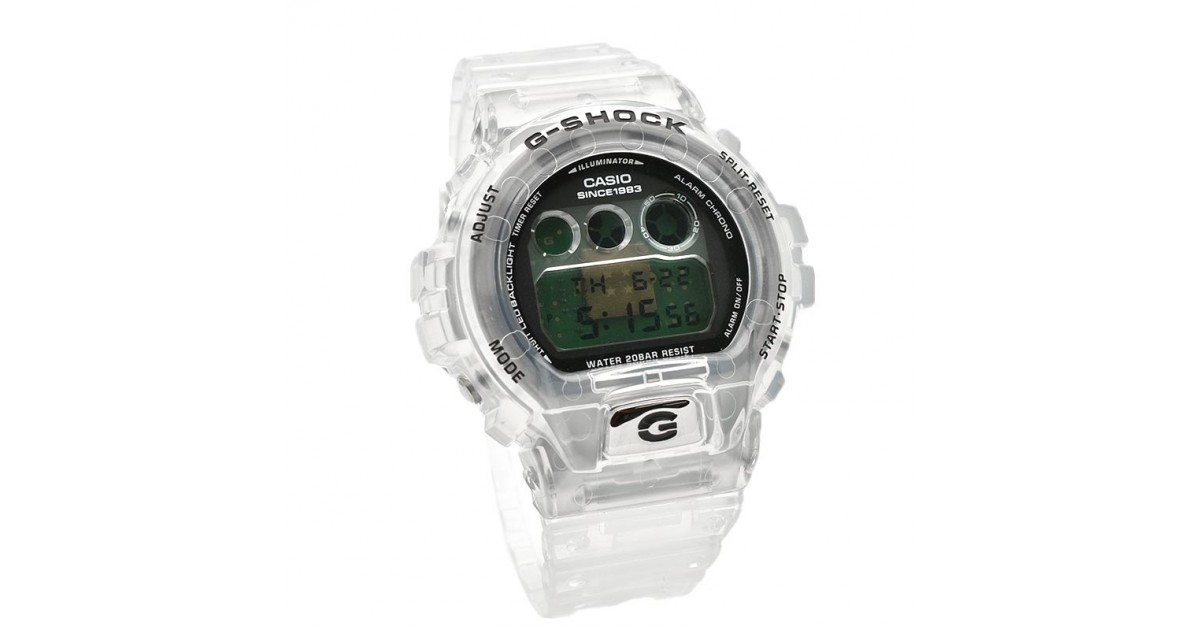 Casio G-Shock 40th Anniversary CLEAR REMIX Limited Model DW-6940RX-7JR |  Sakurawatches.com