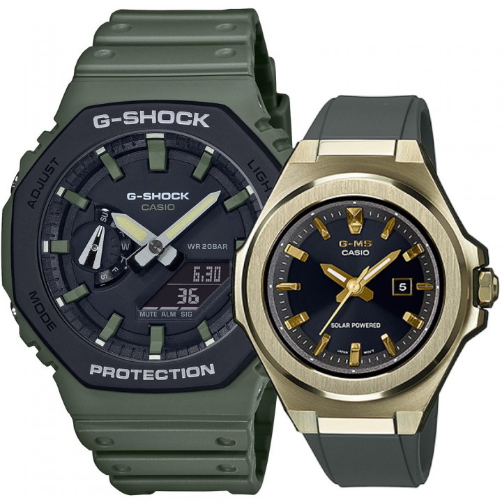 CASIO G-SHOCK/BABY-G Pair GA-2110SU-3AJF/MSG-S500G-3AJF | Sakurawatches.com