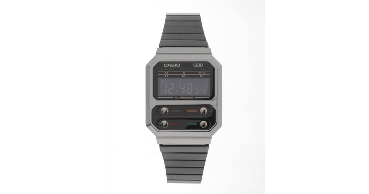 Casio Digital F-100 Alien Reprint Limited Model A100WEGG-1AJF |  Sakurawatches.com