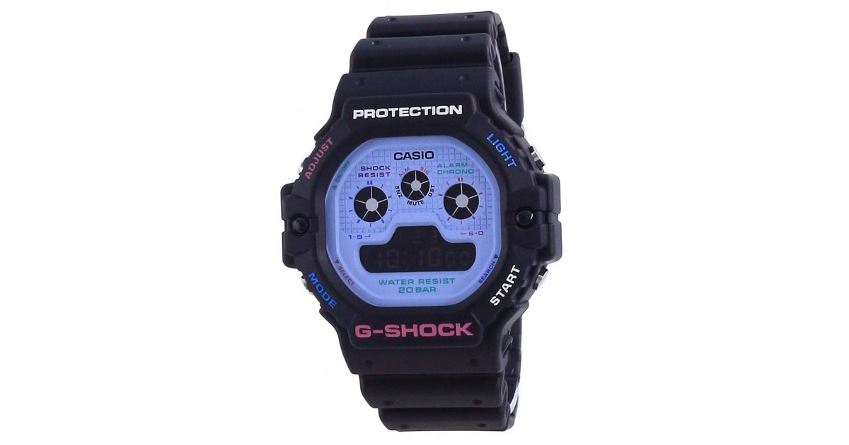 Casio G-Shock Music Day&Night Neon Expression DW-5900DN-1JF |  Sakurawatches.com