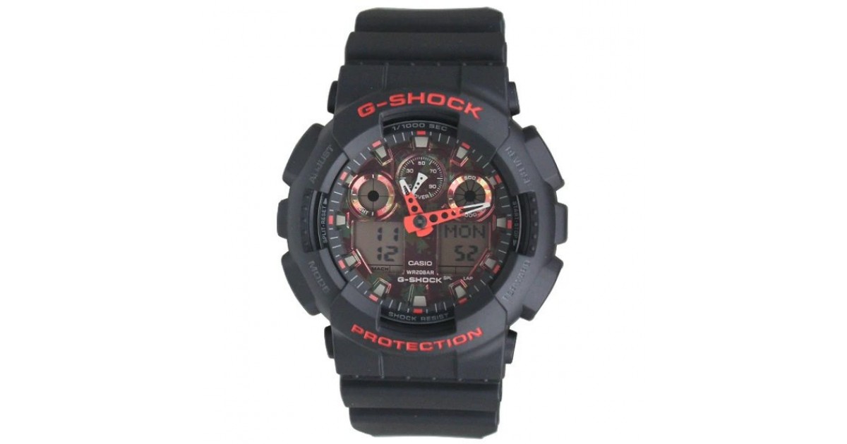 Casio G-Shock Kyo Momiji Color GA-100TAL-1AJR | Sakurawatches.com