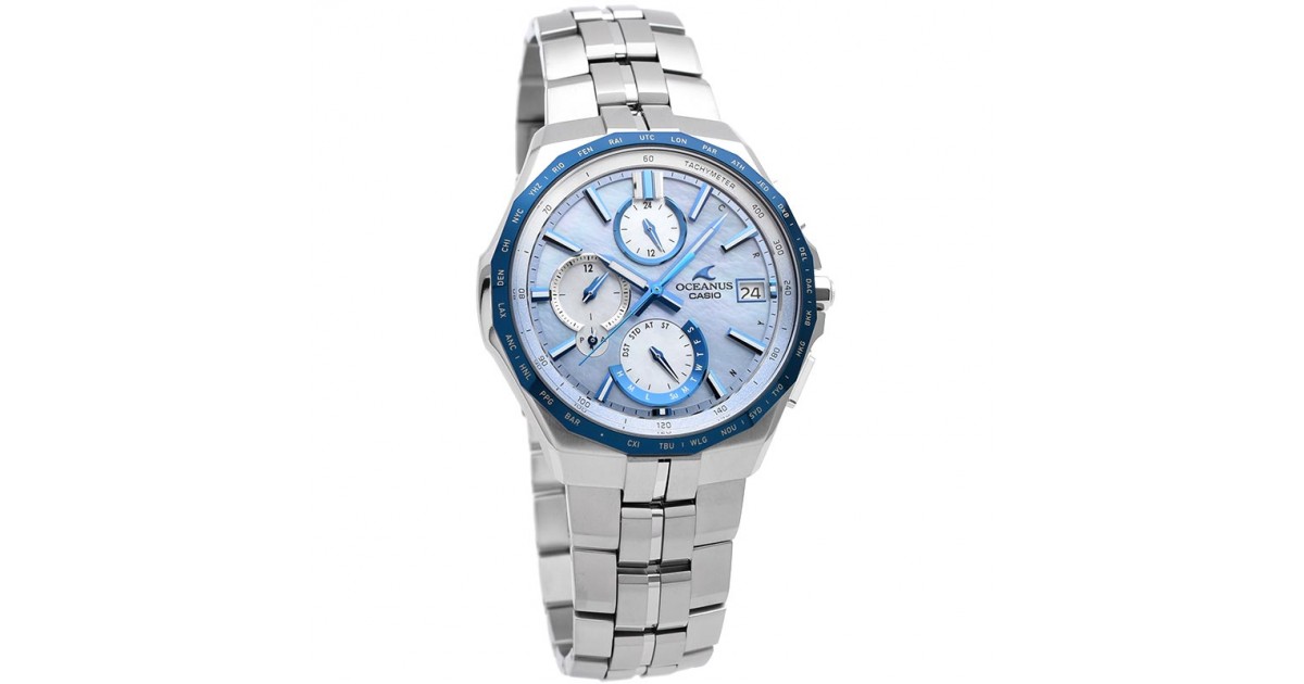 Casio Oceanus Manta Indigo Limited Model OCW-S5000APA-2AJF |  Sakurawatches.com