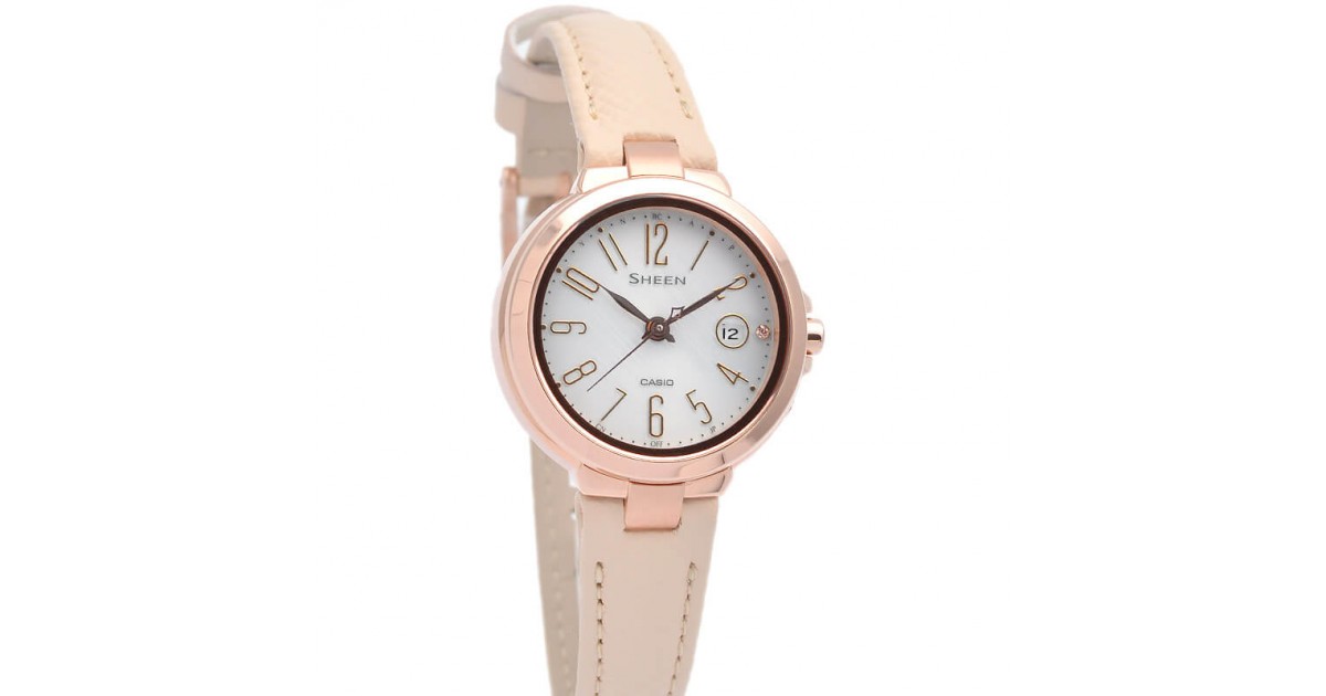 Casio Sheen SHE-3047SG-7AUDR Women's Watch Online at Best  Price|Casioindiashop.com