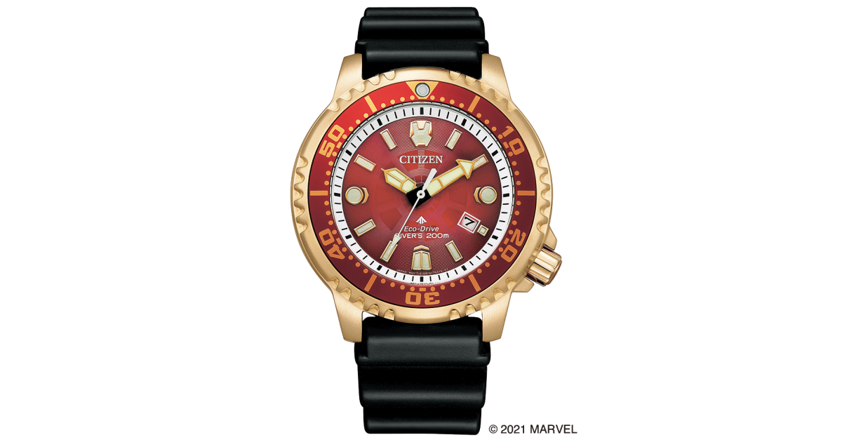 Citizen Promaster Marine Iron Man Marvel Collection Limited Model  BN0164-07Z | Sakurawatches.com