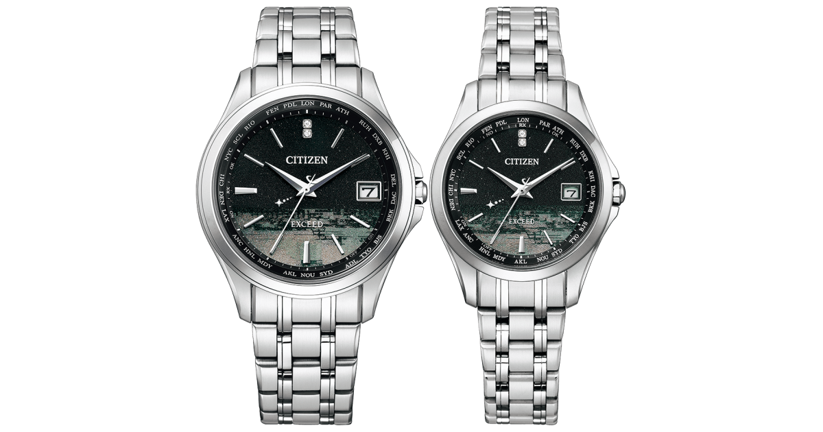 Citizen Exceed Good Couple Day Limited Model Pair CB1080-52F EC1120-59F |  Sakurawatches.com