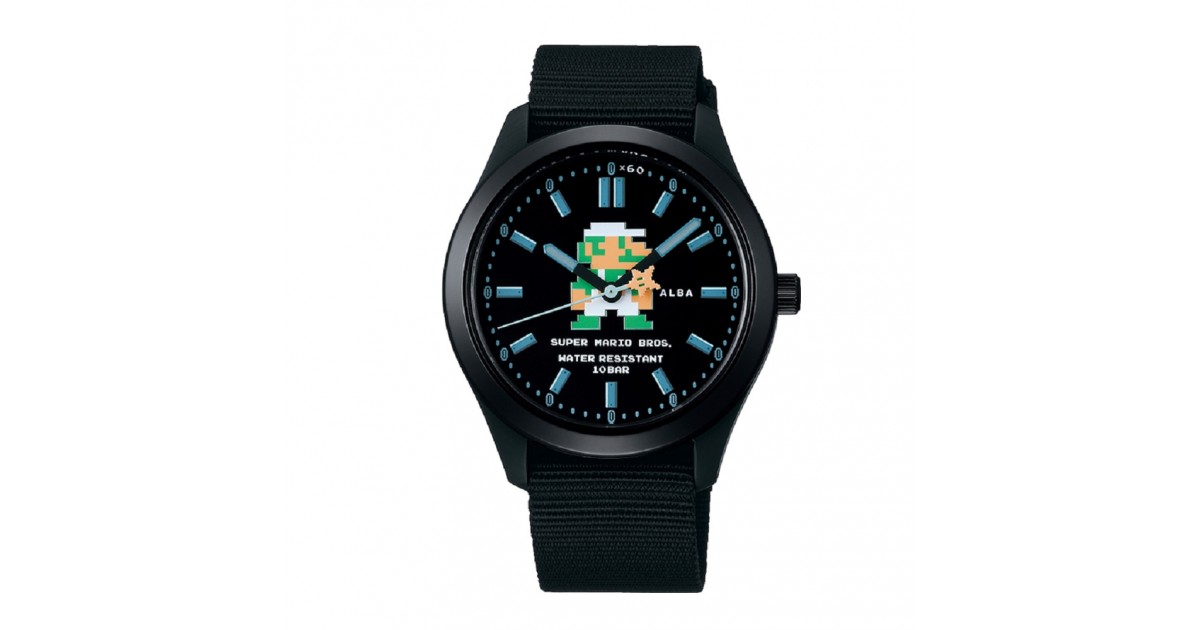 Seiko Alba Super Mario Collaboration Model ACCK423 | Sakurawatches.com