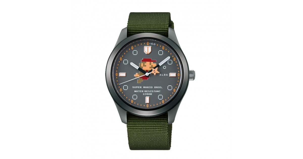 Seiko Alba Super Mario Collaboration Model ACCK424 | Sakurawatches.com