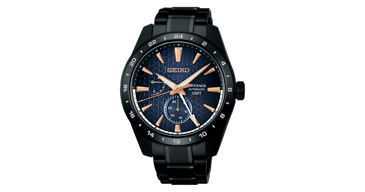 Seiko Presage Prestige Line Automatic GMT Sharp Edged Series Limited  Edition SARF023 | Sakurawatches.com